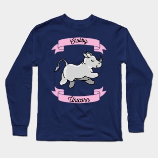 Chubby Unicorn Long Sleeve T-Shirt